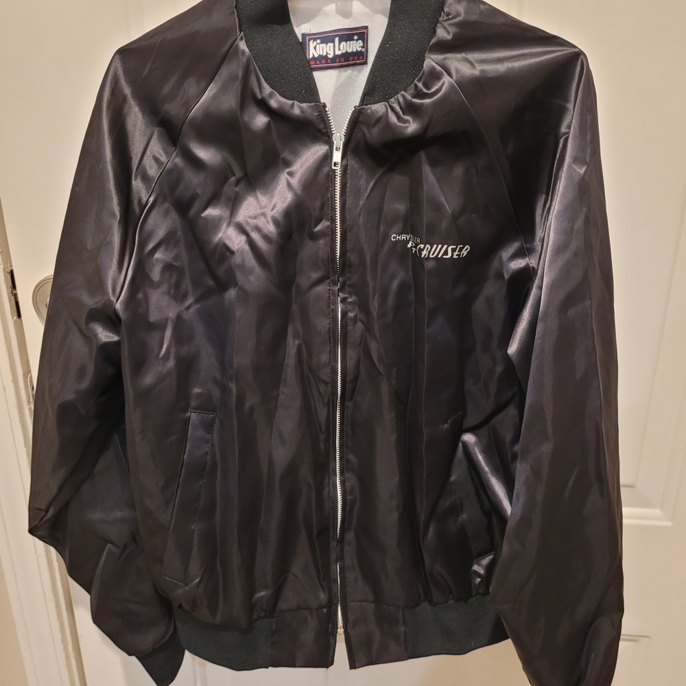 Vintage Black Chrysler PT Cruiser Jacket.